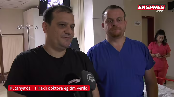 Kütahya’da 11 Iraklı doktora eğitim verildi